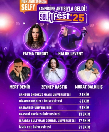 Selfyfest’25, 2-23 Ekim tarihleri arasında 7 farklı şehirde düzenlenecek