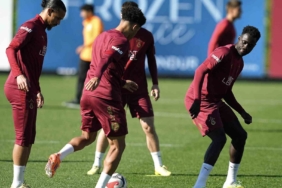 Galatasaray, Trabzonspor maçının hazırlıklarını sürdürdü