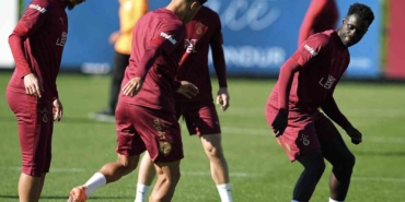 Galatasaray, Trabzonspor maçının hazırlıklarını sürdürdü
