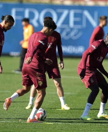 Galatasaray, Trabzonspor maçının hazırlıklarını sürdürdü