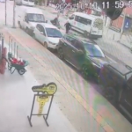 Ümraniye’de feci kaza: Motosiklet yayaya çarptı