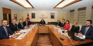 Kültür ve Turizm Bakanlığı’nda 2027 Avrupa Oyunları toplantısı yapıldı