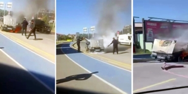 Sakarya’da TOFAŞ alev topuna döndü