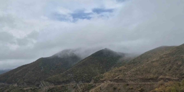 Ganos Dağı sisle kaplandı: Uçmakdere ve Yeniköy bulutların arasında kaldı