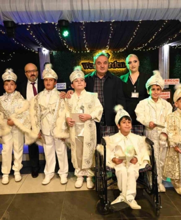 Bozüyük’te 65 çocuk için toplu sünnet şöleni düzenlendi