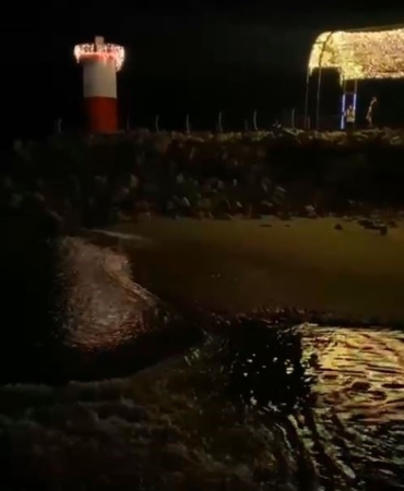 Arnavutköy’de deprem öncesinde deniz çekildi