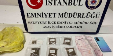 İstanbul’da uyuşturucu ticareti yapan 3 şüpheli suçüstü yakalandı