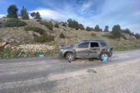 Bilecik’te takla atan araçta 2 kişi yaralandı