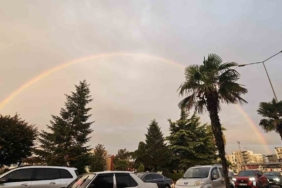 Balıkesir’de gökkuşağı