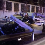Ümraniye’de kontrolünü kaybeden otomobil bariyere girdi: 1 ölü