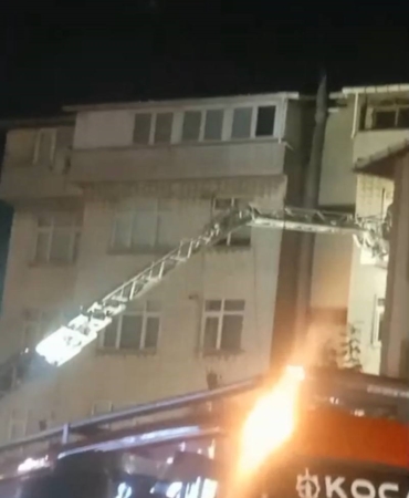 Gebze’de bir binada çatırtı sesleri: Bina tahliye ediliyor