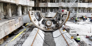 Körfezray Metro Projesi’nde iki tünel açma makinesinin daha montajına başlandı