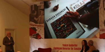 "Yıldızlı Sohbetler"de ressam Burhan Doğançay eserleriyle anıldı