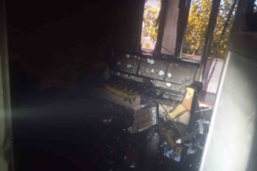 Susurluk’ta ev yangını: 1 kişi dumandan etkilendi