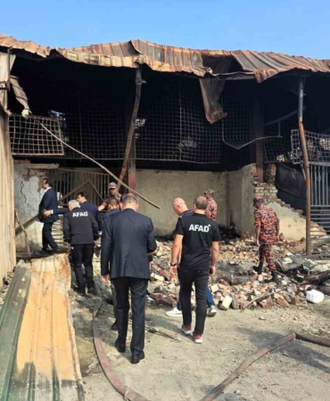 Kocaeli İtfaiyesi Bangladeş’te de görev başında