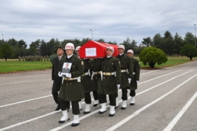 Balıkesir’deki silahlı saldırıda yaşamını yitiren uzman çavuş için askeri tören düzenlendi