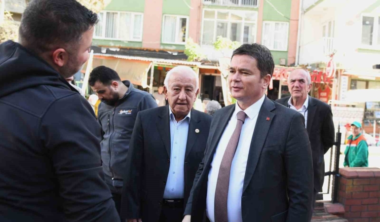 Başkan Aydın’dan Maksem Mahallesini mutlu eden ziyaret