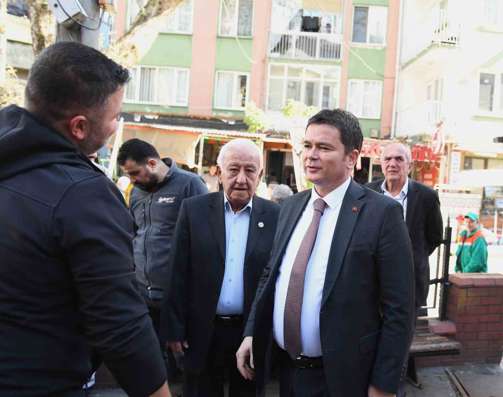 Başkan Aydın’dan Maksem Mahallesini mutlu eden ziyaret