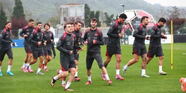 A Milli Futbol Takımı, Bulgaristan maçı hazırlıklarını sürdürdü