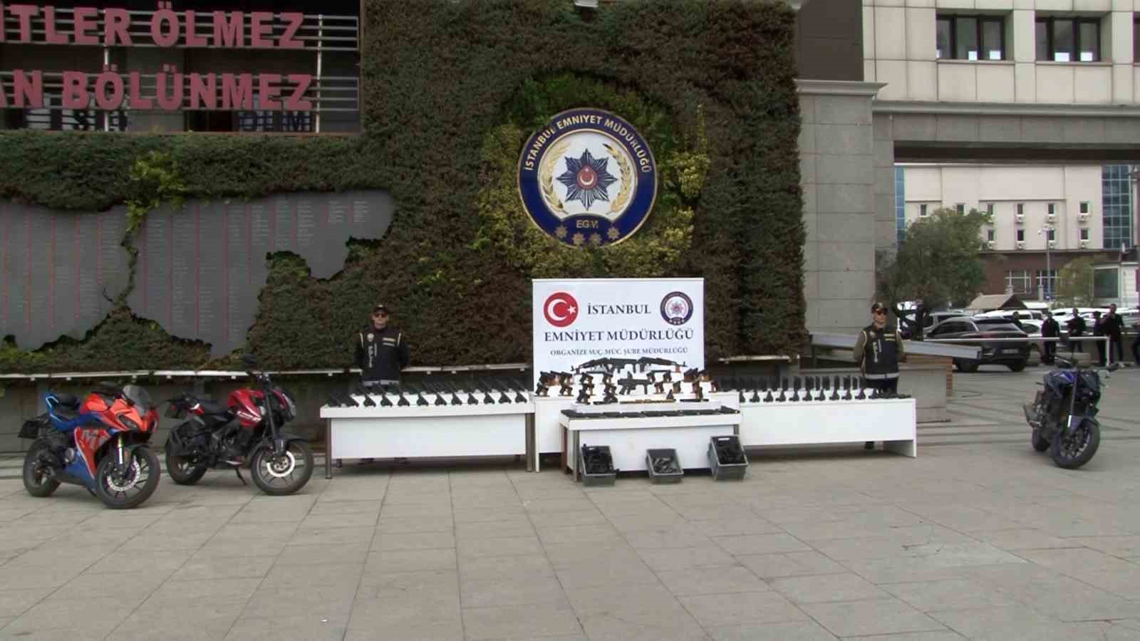 İstanbul’da çetelere ve silah kaçakçılarına operasyon: 165 gözaltı