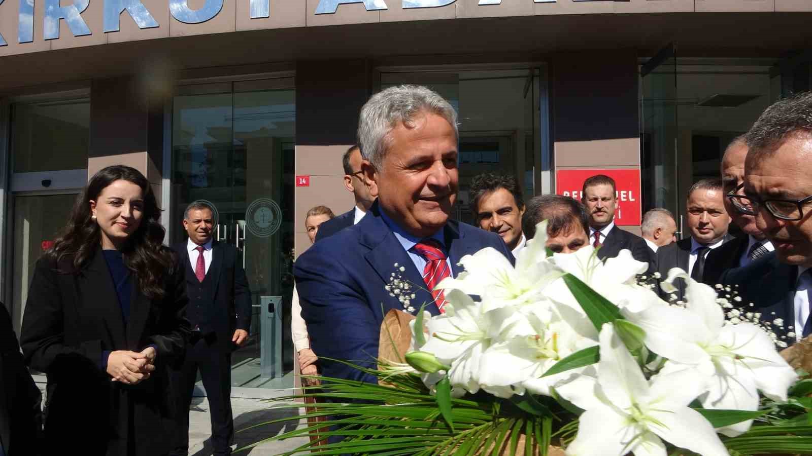 Bakırköy Adliyesi’nde veda töreni