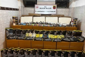 570 bin adet makaron ele geçirildi