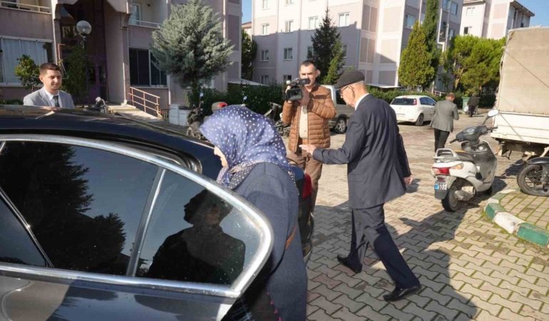 Şehit ailesini duygulandıran sürpriz