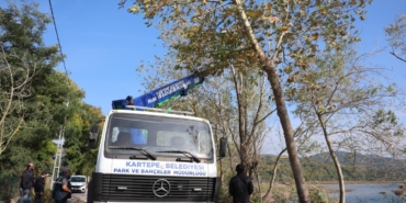 Kartepe’de yeşil alanlara bakım yapılıyor
