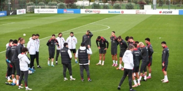 A Milli Futbol Takımı, Gürcistan maçının hazırlıklarına başladı