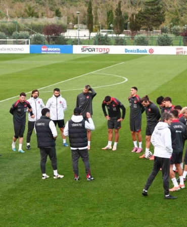 A Milli Futbol Takımı, Gürcistan maçının hazırlıklarına başladı