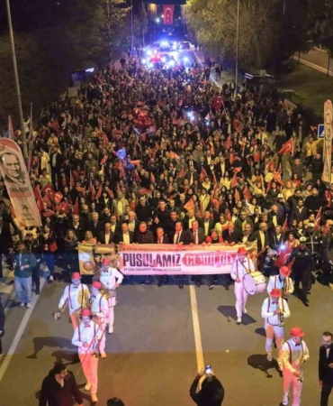 Küçükçekmece’de Cumhuriyet coşkusu