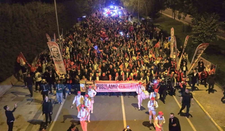 Küçükçekmece’de Cumhuriyet coşkusu