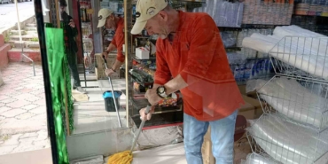 Tekirdağ’da su patlağı esnafı mağdur etti