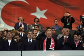 Cumhurbaşkanı Erdoğan, Türkiye - Gürcistan maçında