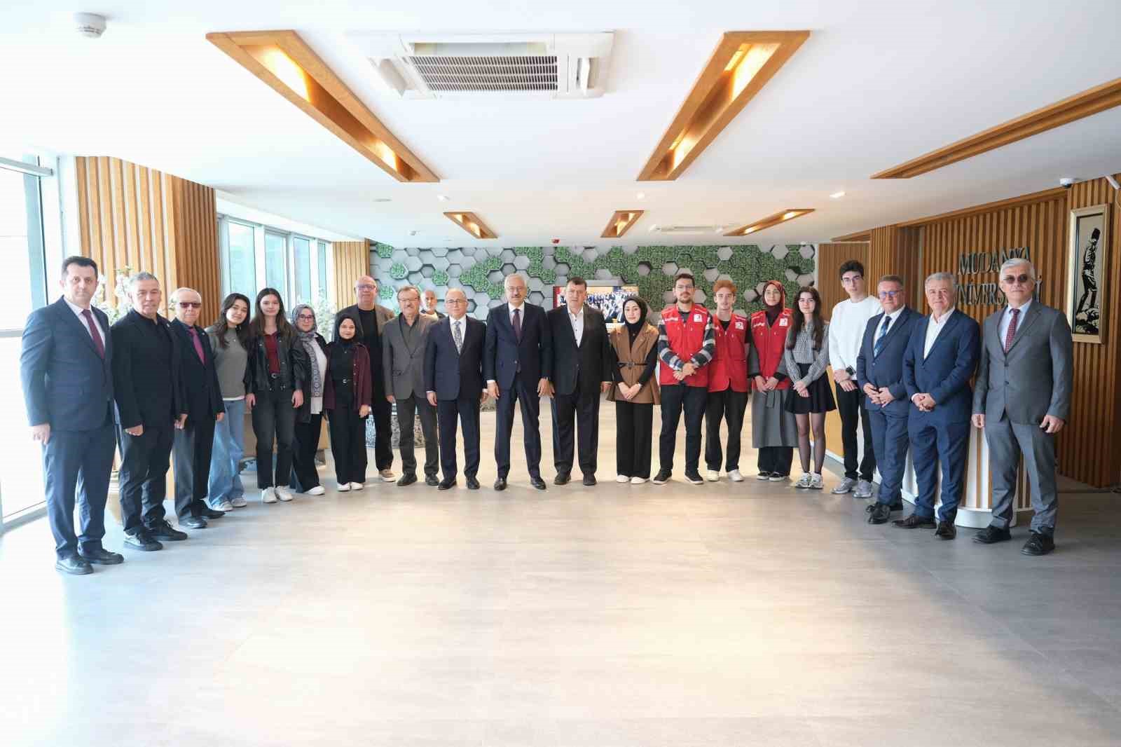 Bursa Cumhuriyet Başsavcısı Ramazan Solmaz Mudanya Üniversitesi’nde gençlerle buluştu