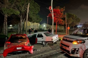 Tekirdağ’da zincirleme trafik kazası: 3 yaralı