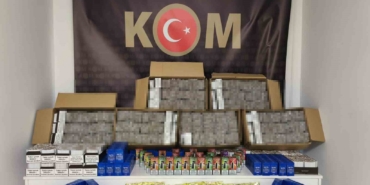 Kocaeli’de 68 bin adet doldurulmuş makaron ele geçirildi