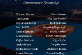 Fenerbahçe’nin Samsunspor kamp kadrosu belli oldu