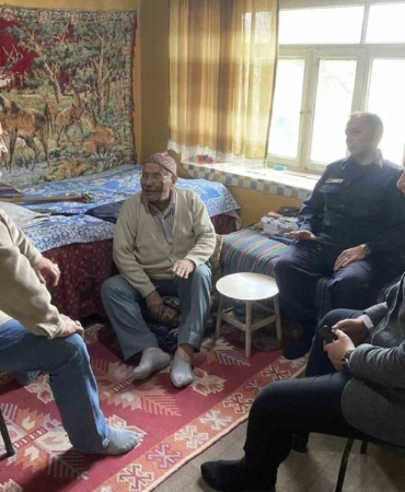 Cumhuriyetle aynı yaşı paylaşan vatandaşlara vefa buluşması