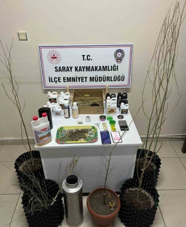 Tekirdağ’da uyuşturucu operasyonu: 5 gözaltı