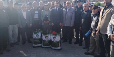 Yenipazar’da üreticilere tohum desteği sağlandı