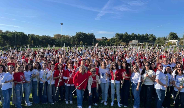 Esenler’de 500 flütçü rekor için aynı anda çaldı