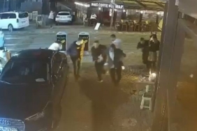 Eğlence mekanı önündeki dehşet anlarının görüntüleri ortaya çıktı