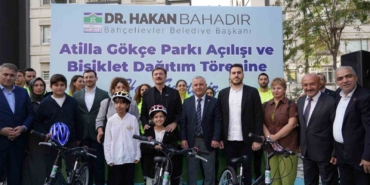 Bahçelievler’de hem park hem bisiklet coşkusu