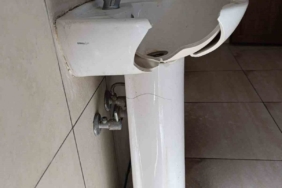 Kamu malına zarar veren kişi yakalandı