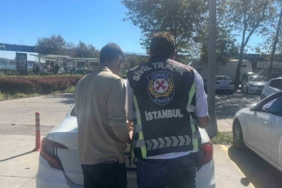 Arnavutköy’de trafiği tehlikeye düşüren magandaya 4 bin 153 lira ceza