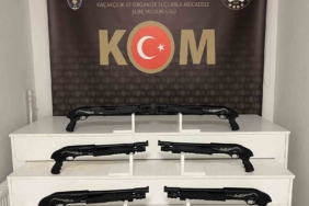 Kocaeli’de kaçak silah operasyonunda 6 pompalı tüfek ele geçirildi