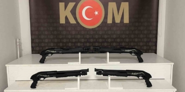 Kocaeli’de kaçak silah operasyonunda 6 pompalı tüfek ele geçirildi