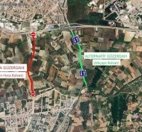 Su projesi için trafik düzenlemesi