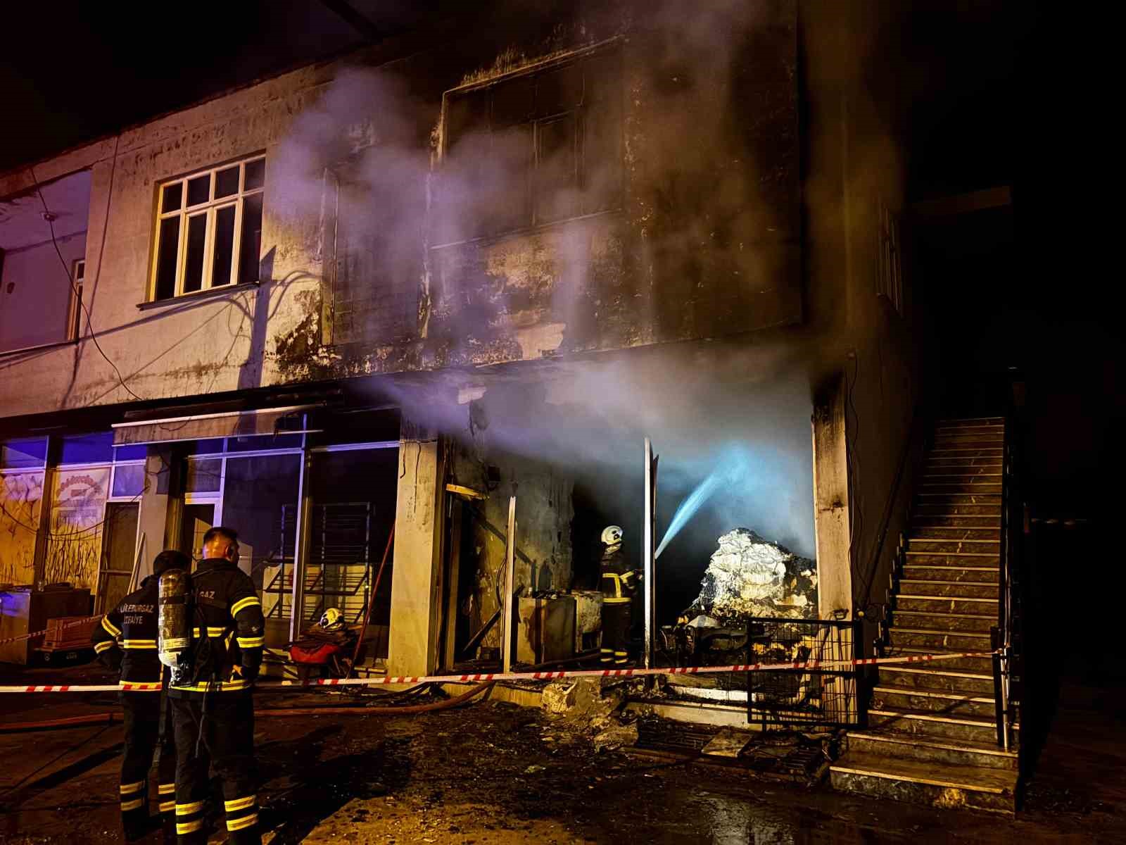 Lüleburgaz’da ekmek fırınında yangın